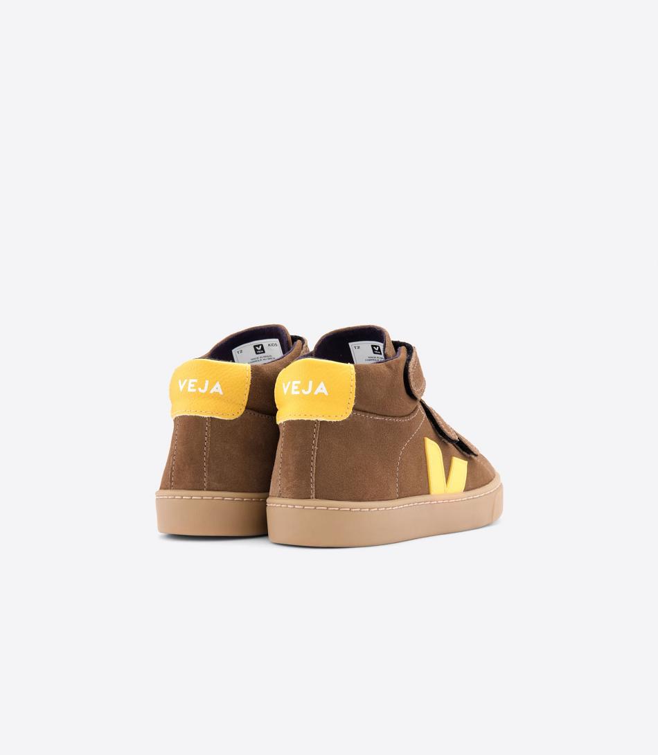 Veja Mid Suede Tonic Dječje Esplar Smeđe | HRXMI49079