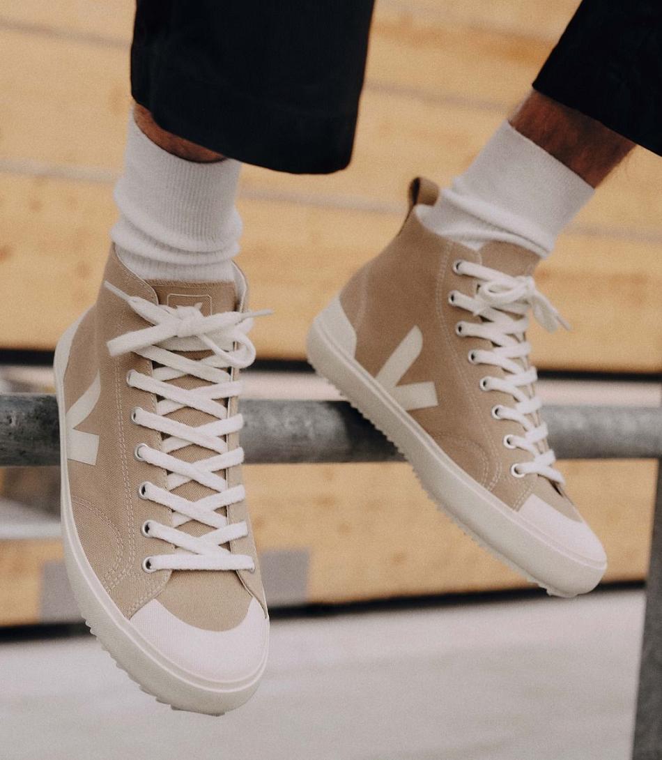 Veja Nova Ht Canvas Dune Pierre Vegan Adults Bež | EHRVG77984