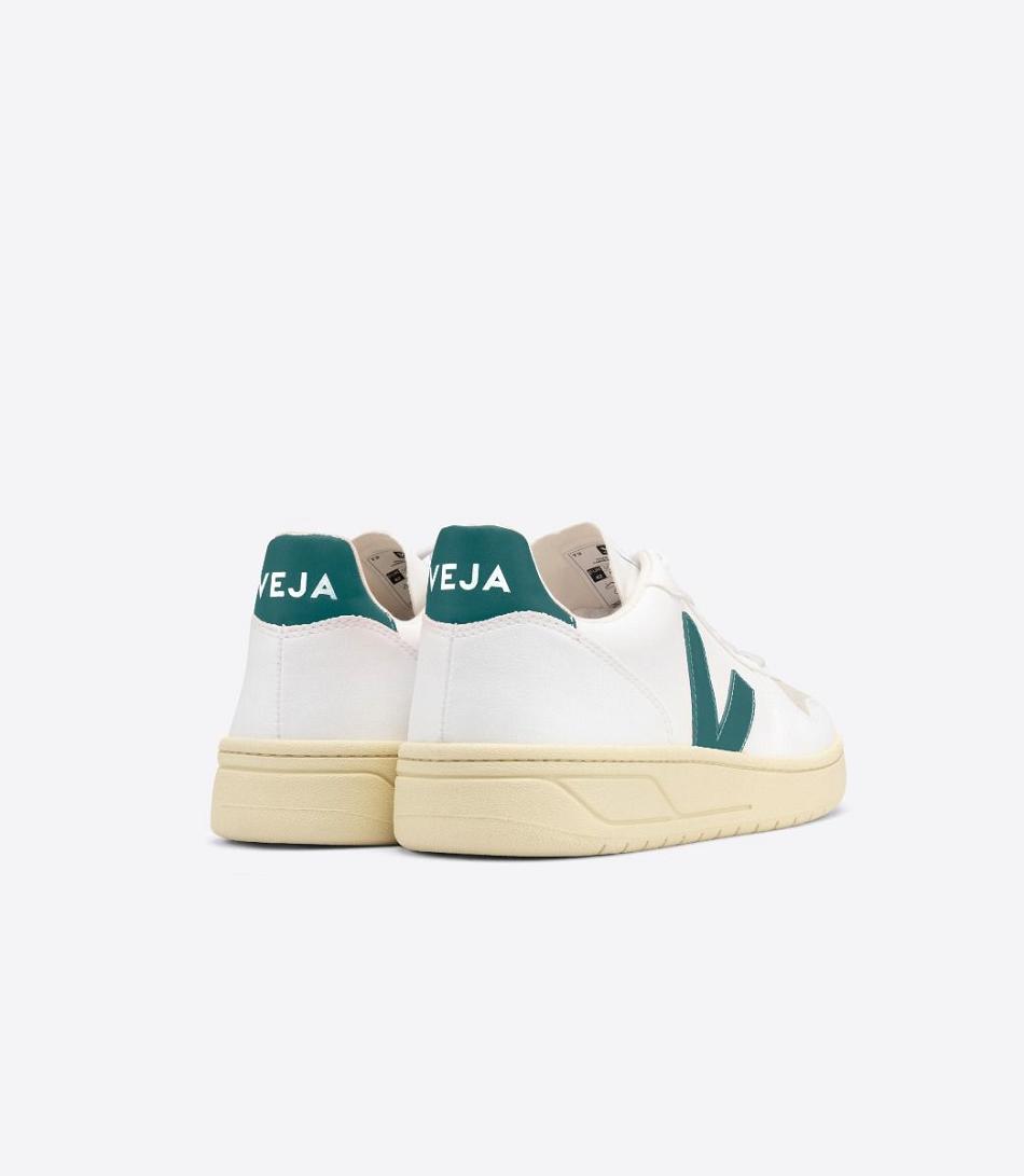 Veja V-10 Cwl Brittany Vegan Adults Bijele | AHRDF13190