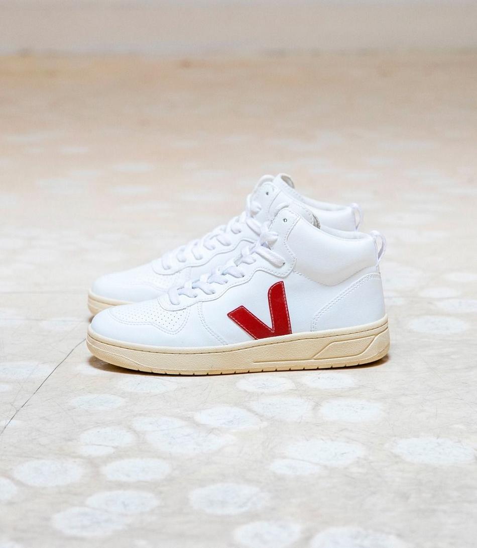 Veja V-15 Cwl Rouille Butter Sole Outlet Adults Bijele | HRZPD93479