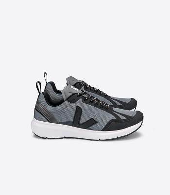 Veja Condor 2 Alveomesh Concrete Vegan Adults Crne | DHRKV84132