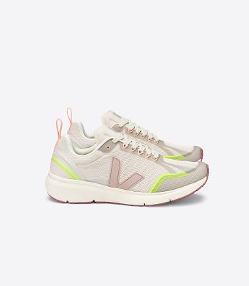 Veja Condor 2 Alveomesh Natural Babe Jaune Fluo Vegan Adults Bež | HRJBT13328