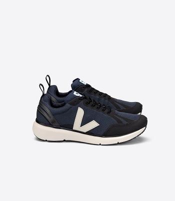 Veja Condor 2 Alveomesh Nautico Pierre Vegan Adults Crne | HRXMI15617