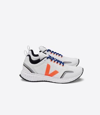 Veja Condor Mesh Fluo Outlet Adults Bijele Narančaste | HRXMI68111