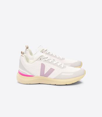 Veja Impala Engineered-mesh Glaze Parme Vegan Adults Bijele | GHREC98710