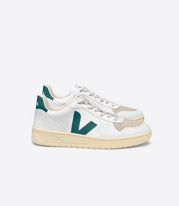 Veja V-10 Cwl Brittany Vegan Adults Bijele | AHRDF13190