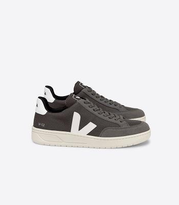 Veja V-12 Veganske B-mesh Grafite Vegan Adults Bijele | HRJBT52678